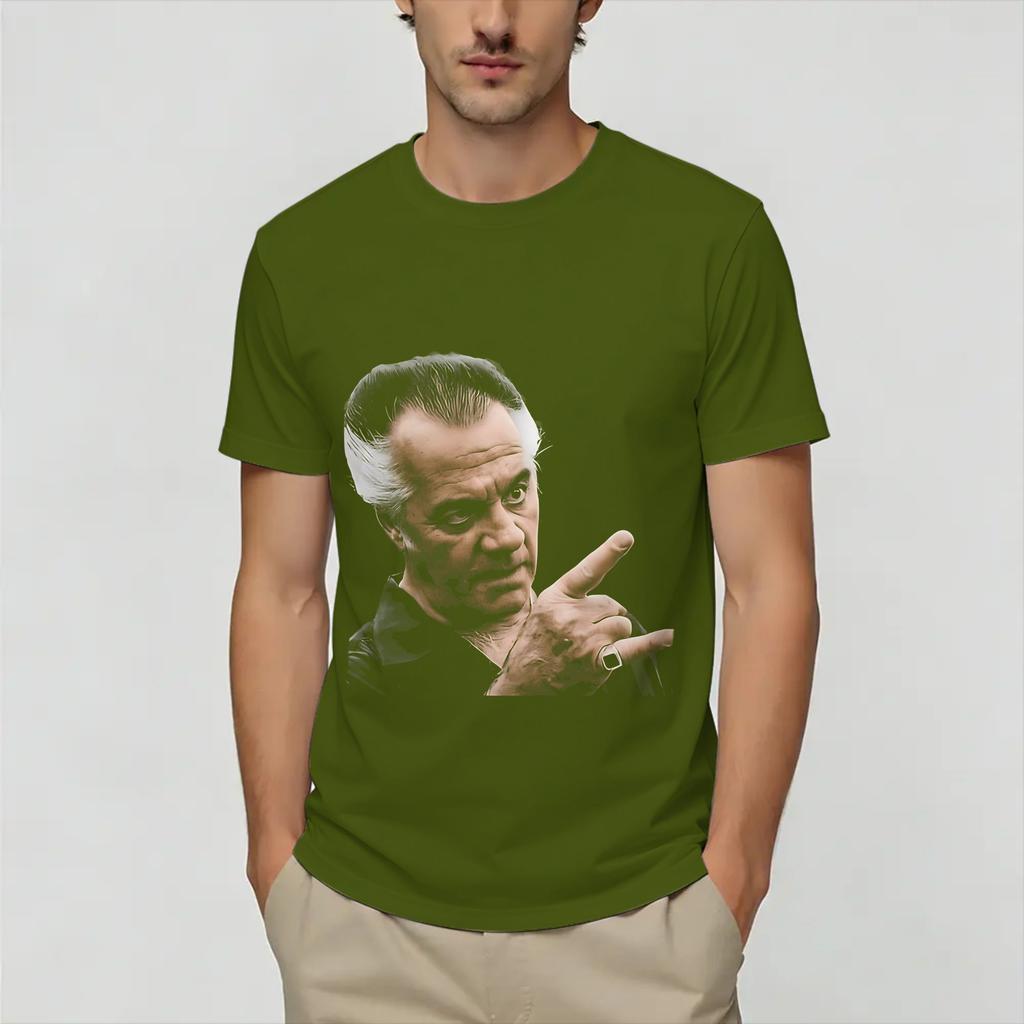 The Sopranos Unisex T Shirt Funny Tee Shirt Short Sleeve Crewneck Tshirts Pure Cotton Graphic Printed Clothing
