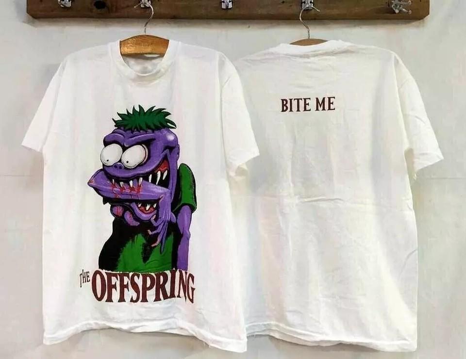 Vintage The Offspring TShirt Bite Me Wild Oats Americana S