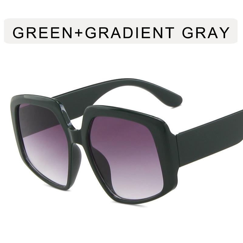 European American Style Sun glasses Man Woman Big Frame UV Protection Women Sunglasses High Quality Female Sunglass