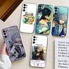 Spiel Ensemble Stars I-Izumi sena Handyhülle Für Samsung S25,S24,S21,S22,S23,S30,Ultra,S20,Plus,Fe,Lite,Note,10,Schwarze Hülle