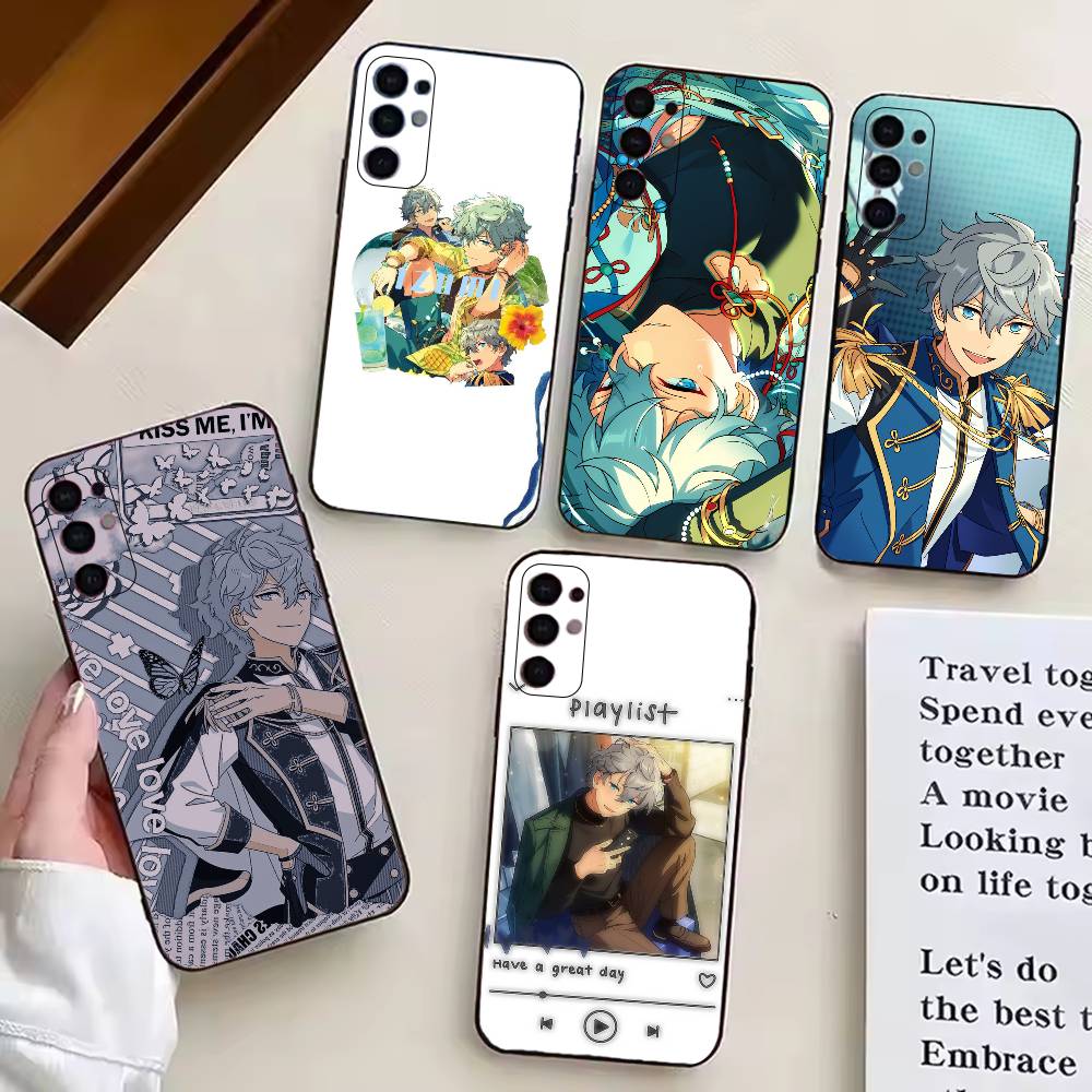 Game Ensemble Stars I-Izumi Sena Phone Case For Samsung S25,S24,S21,S22,S23,S30,Ultra,S20,Plus,Fe,Lite,Note,10,Black Cover