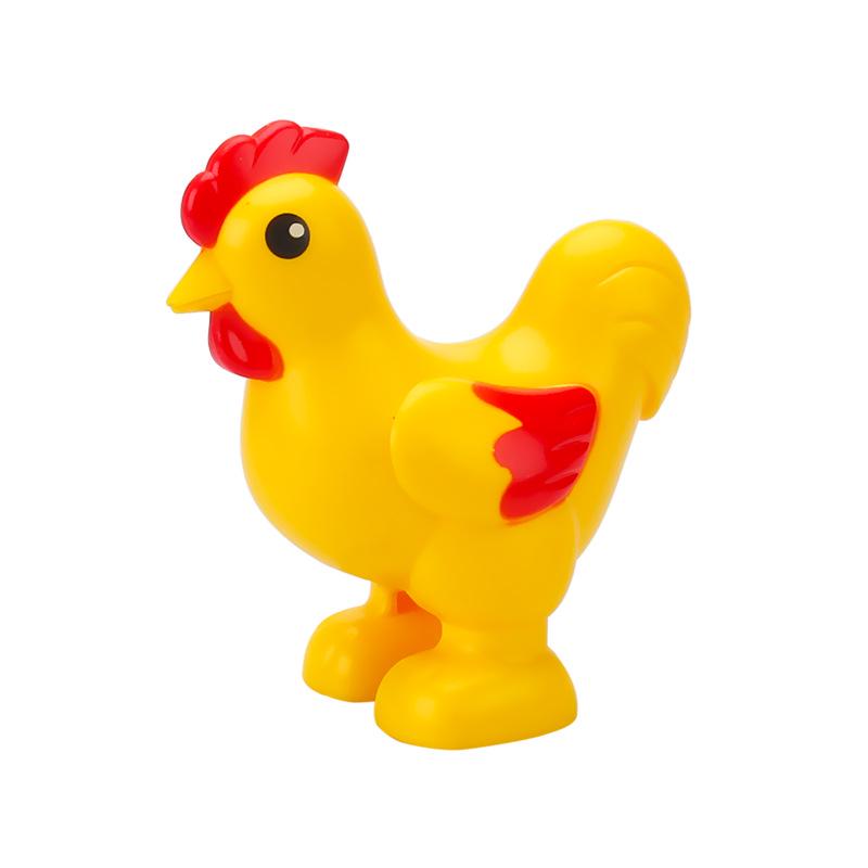 Children's Large Particle Animal Building Blocks Set - Puppy, Kitten, Butterfly, Cow, Poultry Toy Accessories