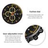 Men's Fashion Sports Watches Men Luxury Business Quartz Wristwatch Calendar Male Casual Leather Bracelet Watch Luminous Clock