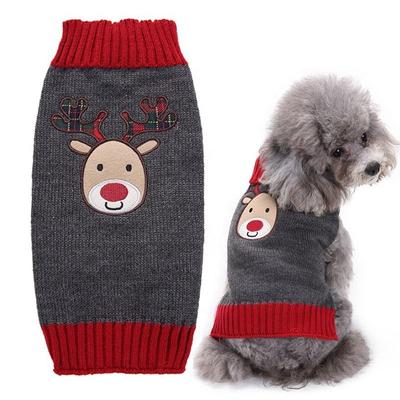 Fashion Winter Dog Clothes Warm Christmas Knit Cute Sweater Outfit for Dogs Comfortable