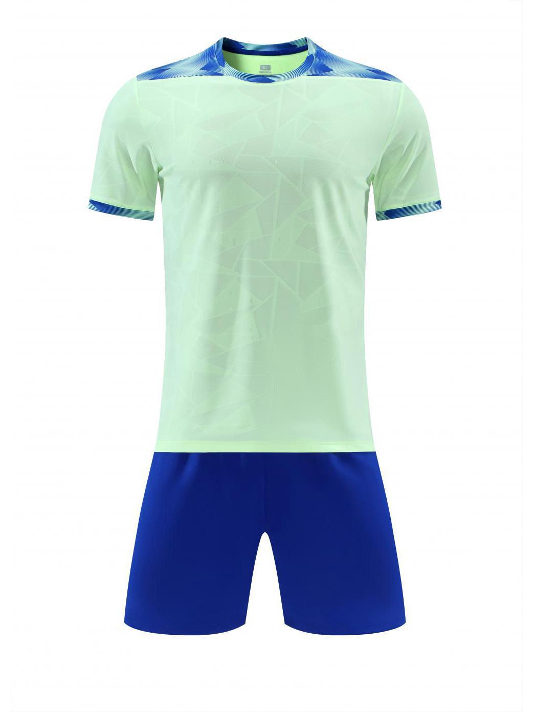 

Premium Quick-Dry Football Uniform Set - Short Sleeve Jersey for Children and Adults L світло-зелений колір