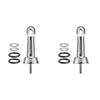 Fishing Wheel Stabilizer Bar Metal Fishing Spinning Protection Reel Stand Lightweight Fishing Balance Stand Fishing Accessories