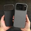 For iPhone 17 16 Pro Max Case Hard Matte Carbon Fiber Texture Anti Fingerprint Cover For iPhone 16 Plus Shell Shockproof Bumper