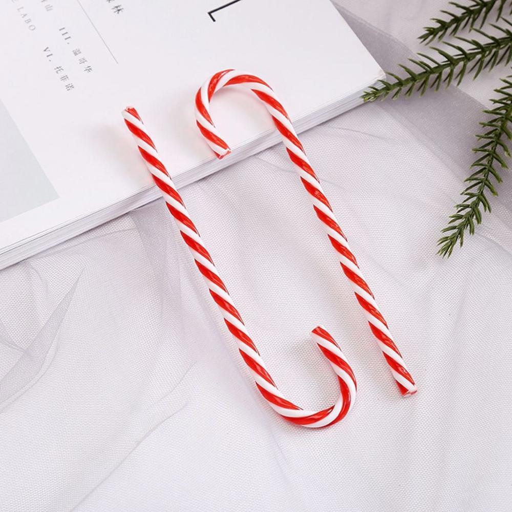 Red Hanging Pendant New Year Gifts Toy Candy Cane Christmas Supplies Xmas Tree Ornaments Home Decor