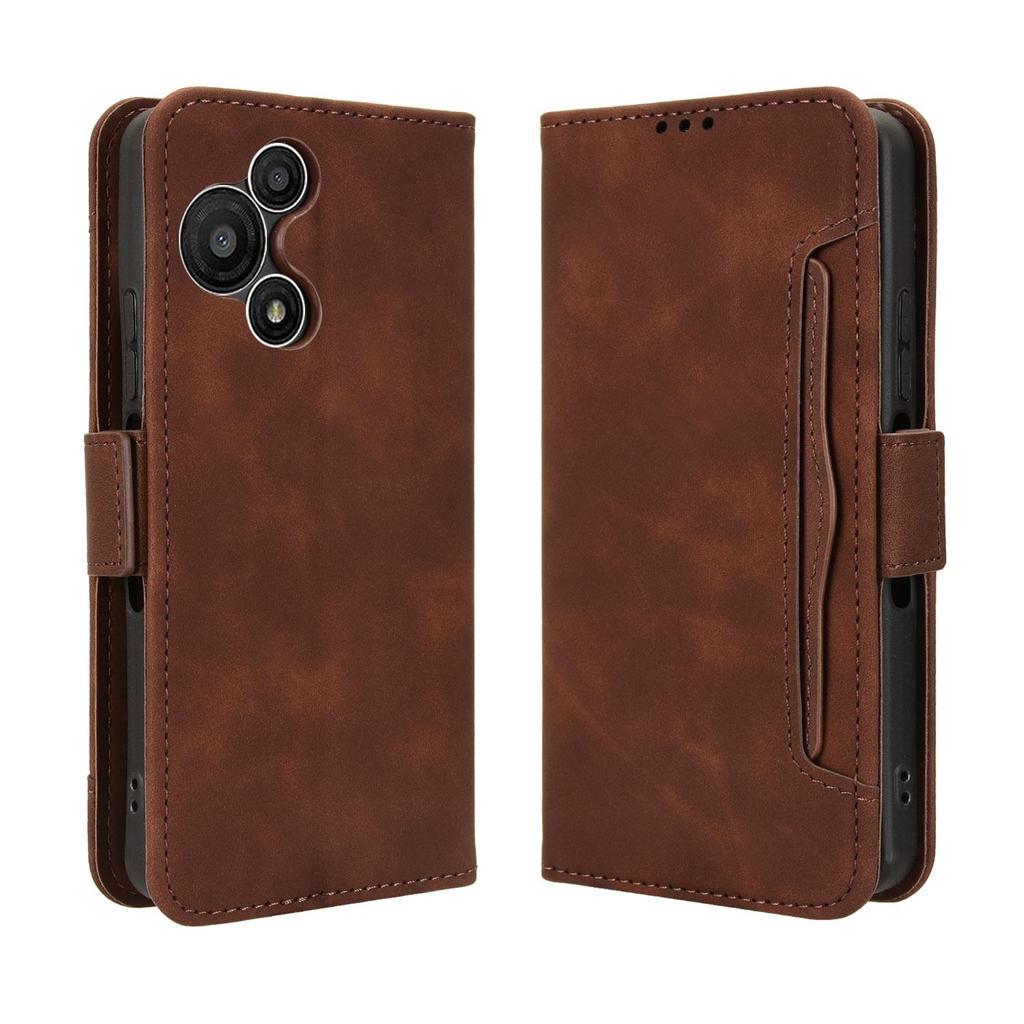 Flip Cover for TCL 60 SE NxtPaper PU Leather Full-Body Protection With [RFID Blocking] Shockproof Durable Retro Phone Case
