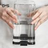 Moisture-proof Stackable Transparent Sealed Food Storage Jar Container with Lid