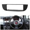 One Din Car Dvd/Cd Radio Stereo Fascia Panel Frame Adapter Dash Kit For Fiat (500) 2007-2015 Cd Trim Install Frame Kit