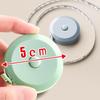 2 Meter Soft Tape Measure Scale Body Sewing Flexible Tailor Ruler Centimeter Inch Portable Retractable Self-Lock Measuring Tape
