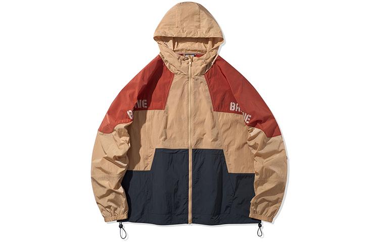 Li Ning BADFIVE Jackets Men s Taupe Hooded Moderate Other AFDQ213-2 XL