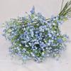 Konstgjorda blommor Plast Gypsophila DIY Blombuketter Arrangemang för bröllop heminredning