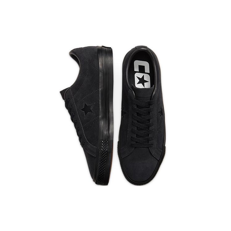 One Star Converse Pro Low 'Triple Black' 166839C