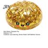 Squeeze Toy Gold Foil Steamed Bun Stress Ball, Cute Food Shape Fidget Wax-like for Anxiety Relief, Soft Elastic Maltose Reliever, Funny Gift Flow