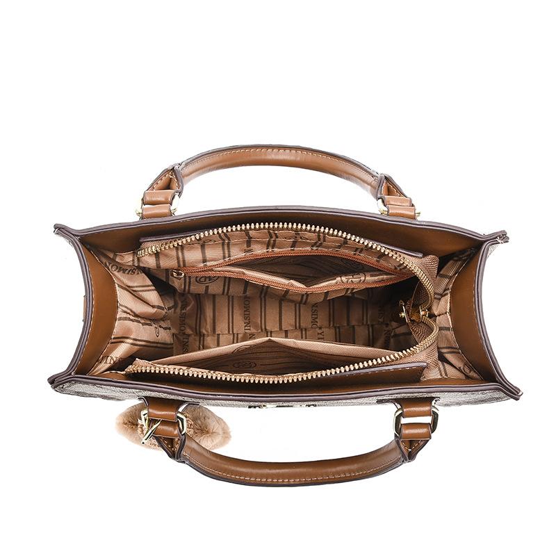 Tasche Damen 2025 Neue Mode Tragbare Kleine Quadratische Tasche Vielseitige Tragetasche Premium-Sinn Schulter Umhängetasche Damentasche