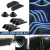 Car Wind Noise 10Pcs Fairing Body Plastic Reduction
