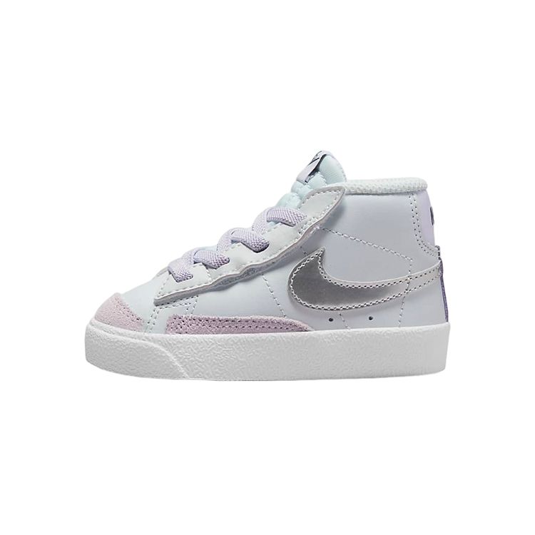 Nike Blazer Mid  77 TD DA4088-010 Pure Platinum Barely Grape Toddler Shoes 27