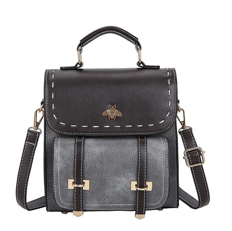 Fashion Brand Designer Women'S Handbag Small Bee New Messenger Bag Pu Mini Multi-Purpose Versatile Shoulder Bag