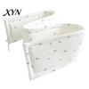 Breathable Cotton Crib Liner Bumper Pad for Newborns, Anti-collision Fixed Quilting Durable Bed Surround Liner, Easy Install Soft Protective