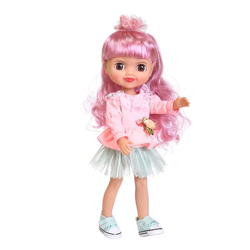 Fashion Cute 35cm Dolls Dress Up Suit Suitable for 13.78 Inch Doll Decorative Clothing Skirt Jeans Leisure Suit For Adults Gifts