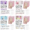 66Pcs Beads Kit For Diy Beaded Necklace Bracelet Jewrlry Making Cartoon Fairy Series Charms Gifts Set