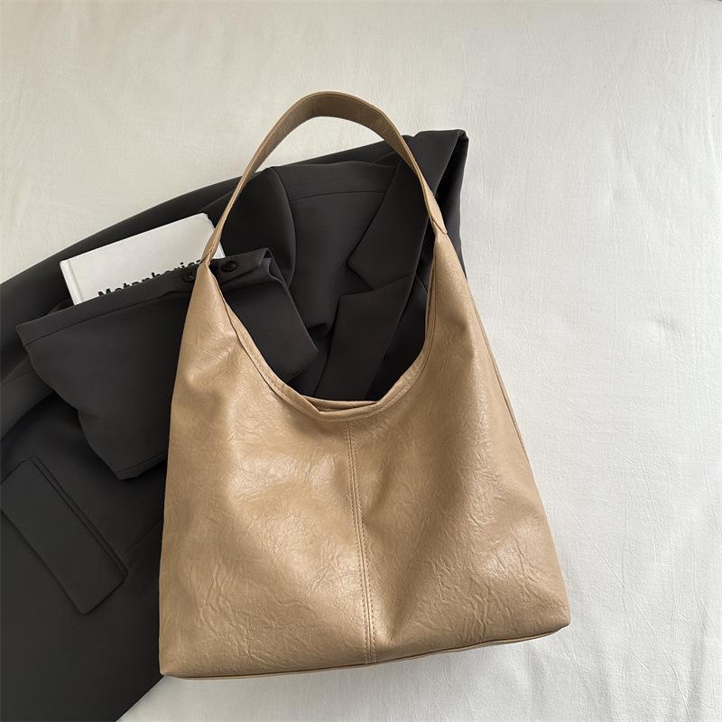 

Зарубежный заказ большая вместимость сумка для мамы и ребенка женская 2025 новая высококлассная на плечо сумка-мессенджер мягкая кожа сумка-тоут хаки