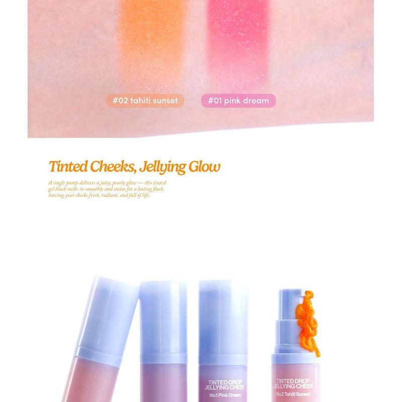 UNLEASHIA A by Unleashia Tinted Drop Jellying Cheek - 2 Colors