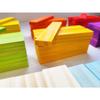 Jeu de Construction Bois Enfant 200 Pièces - DORJEE - Planchettes Multicolores à Empiler - Jeu Éducatif dès 3 Ans
