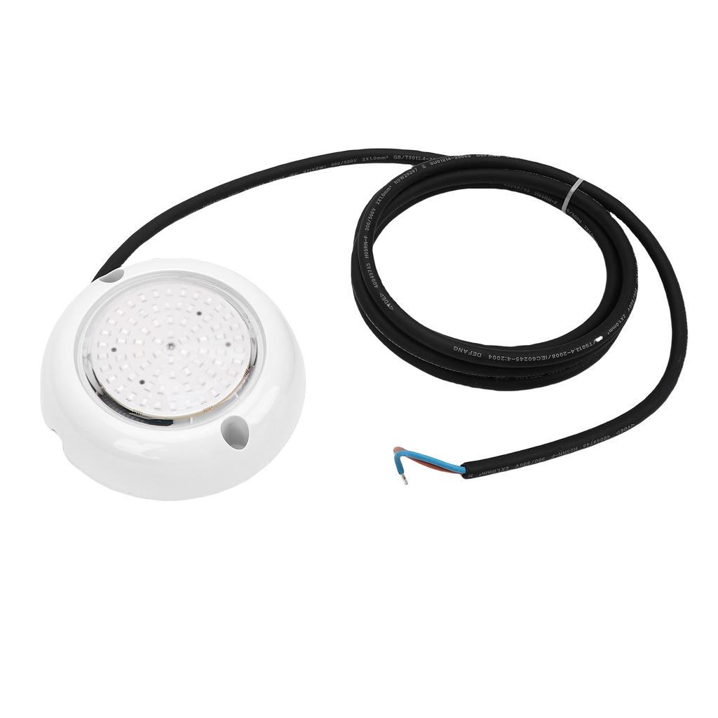 Pool Light 6W RGB Color Changing IP68 Water Proof Wall Mount Thin Submersible Underwater Light with Remote Control for