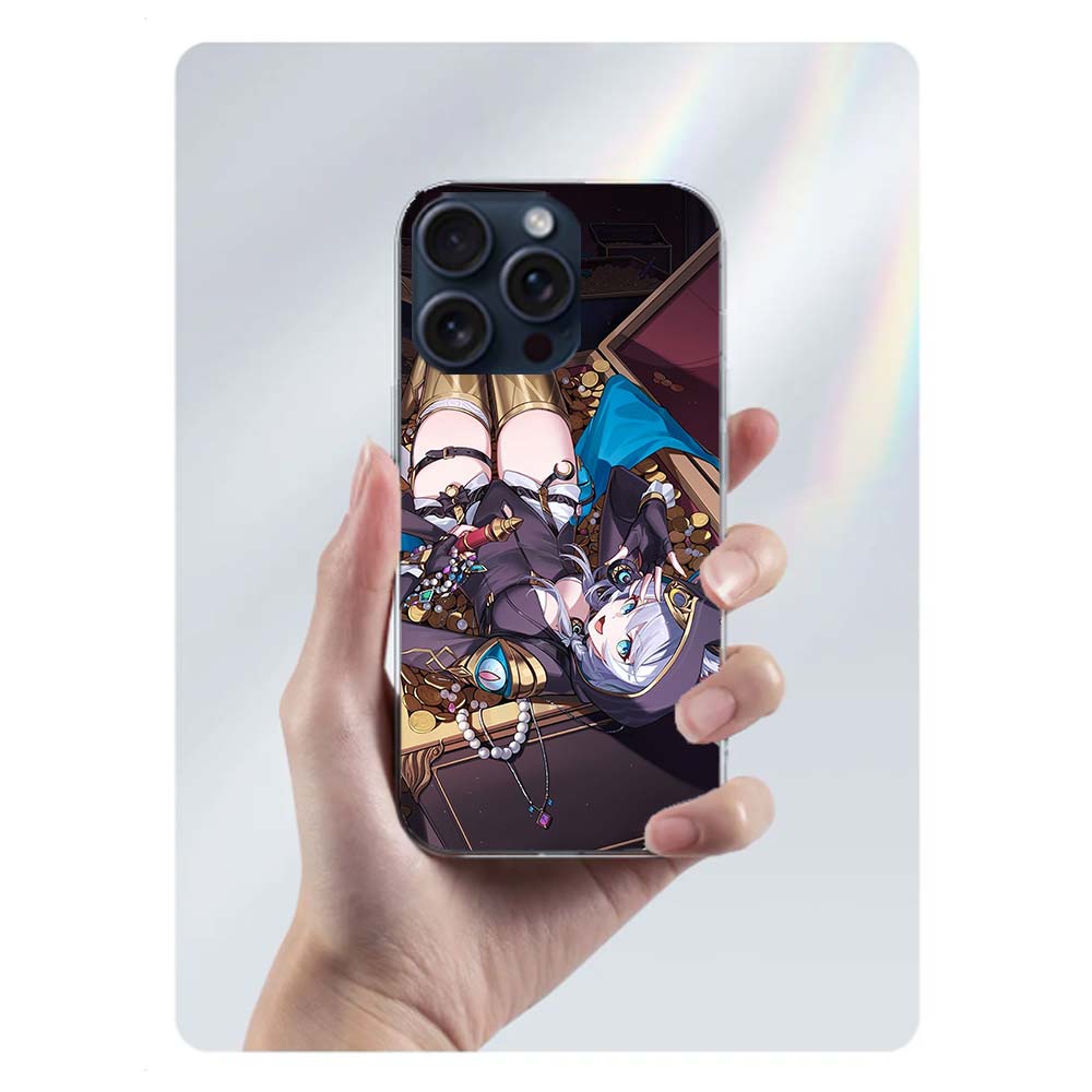 

Honkai Star Rail Cipher Clear Phone Case For Iphone 17 Air 16 Pro Max 15 Pro 14 Plus 17E 16E 11 13 12 Mini Cover Cases Fundas Ce iPhone XR