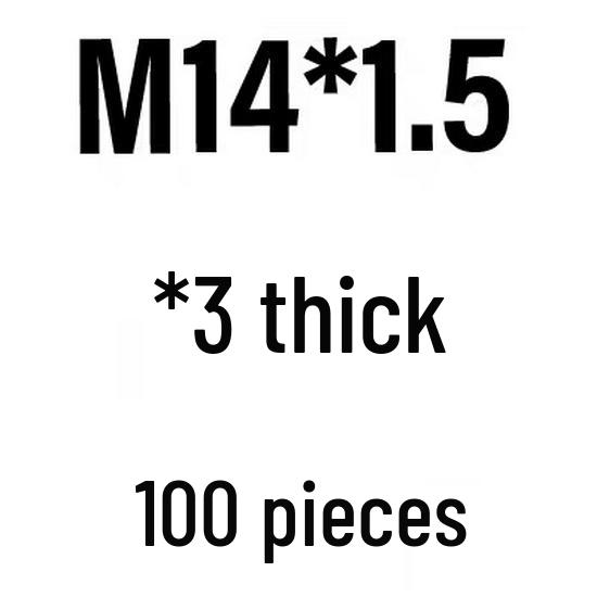 M6-M30 White Zinc Hex Thin Fine Thread Lock Nut GB808.