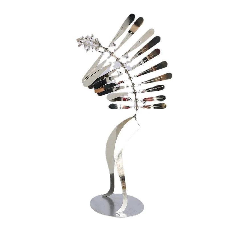 

Уникальная и волшебная металлическая вращающаяся ветряная мельница гуманоидные ветряные мельницы уличный ветряк для двора патио лужайки рождественское украшение для сада A