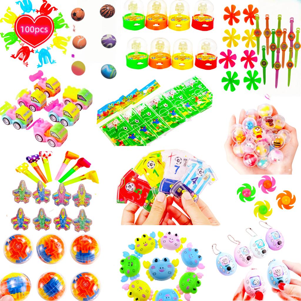 24-150 Pezzi Divertente Set di Gadget per Feste Giocattoli per Bambini Festa di Compleanno Regali per Invitati al Matrimonio Premi per l'Asilo Pacco Regalo Carnevale di Natale