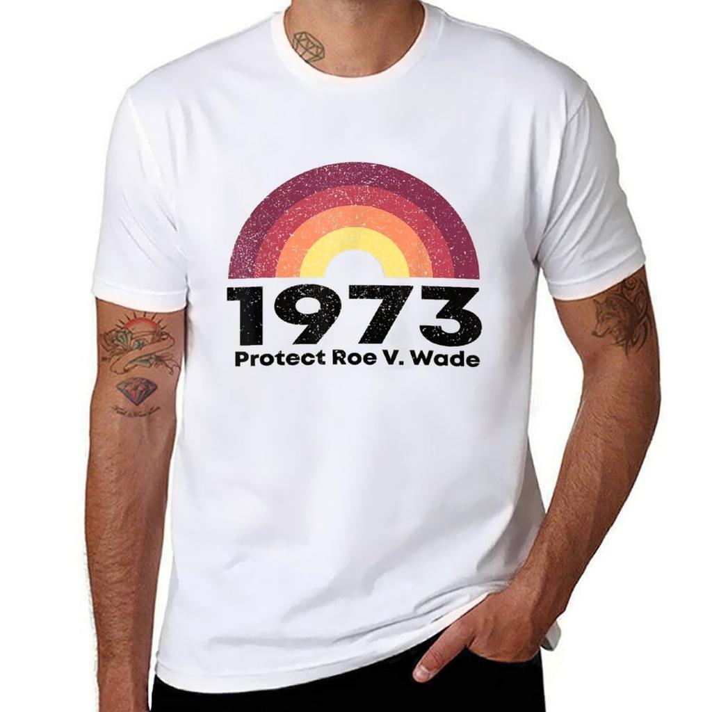 Protect Roe Vs Wade Pro Choice 1973 TShirt Regular Fit Plain Tee Shirt