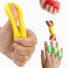 4Pcs/Set Therapy Putty Reusable Strength Training Silicone Hand Exercise Rehab for Adult