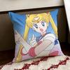 SSailor Anime MMoon Cushion Cover Reversible Soft Durable Pillow Cover Home  Car MultiScene Use for Daily Comfort