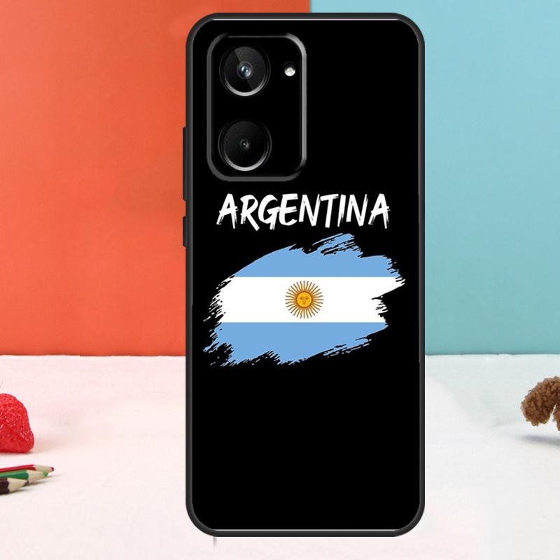 Argentina Flag For Realme GT7 Pro GT6 10 11 12 13 14 15 Pro Plus C55 C67 C63 C61 C53 C31 C71 C75 C65 Case