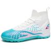 Unisex Large-size Football Shoes  Nail Anti-slip/ Wear-resistant TPR Artificial Corthop Outdoor Children's Football Shoes