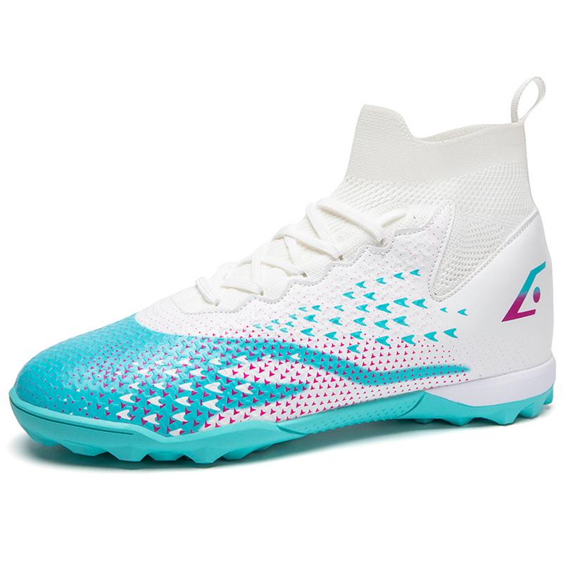 Unisex Large-size Football Shoes  Nail Anti-slip/ Wear-resistant TPR Artificial Corthop Outdoor Children's Football Shoes