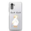 Custodia per Telefono Trasparente Gioco Paperella Carina Cartone Animato Per Xiaomi Redmi Note 12 10C 10 11 9 8 Pro Plus 9S 7 8T 9T 9A 8A 9C K50 K40 Cover