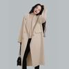 Fengxun Classic Double-Sided Wool Blend Long Coat
