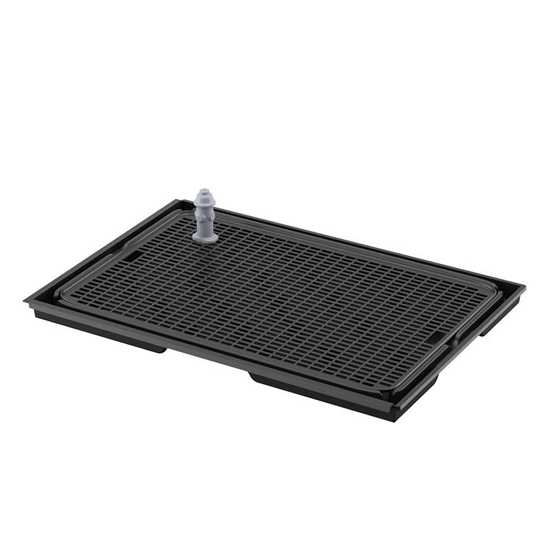 Extra Large Leak-Proof Dog Toilet with Urine Guide Post for Dogs of All Sizes