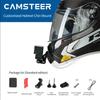 Für Nolan X-lite X803rs Helm Benutzerdefinierte Aluminium-Kinnbefestigung für GoPro Hero12 11 10 DJI Action 5pro 4 3 Insta360 X4 Ace pro Kamera