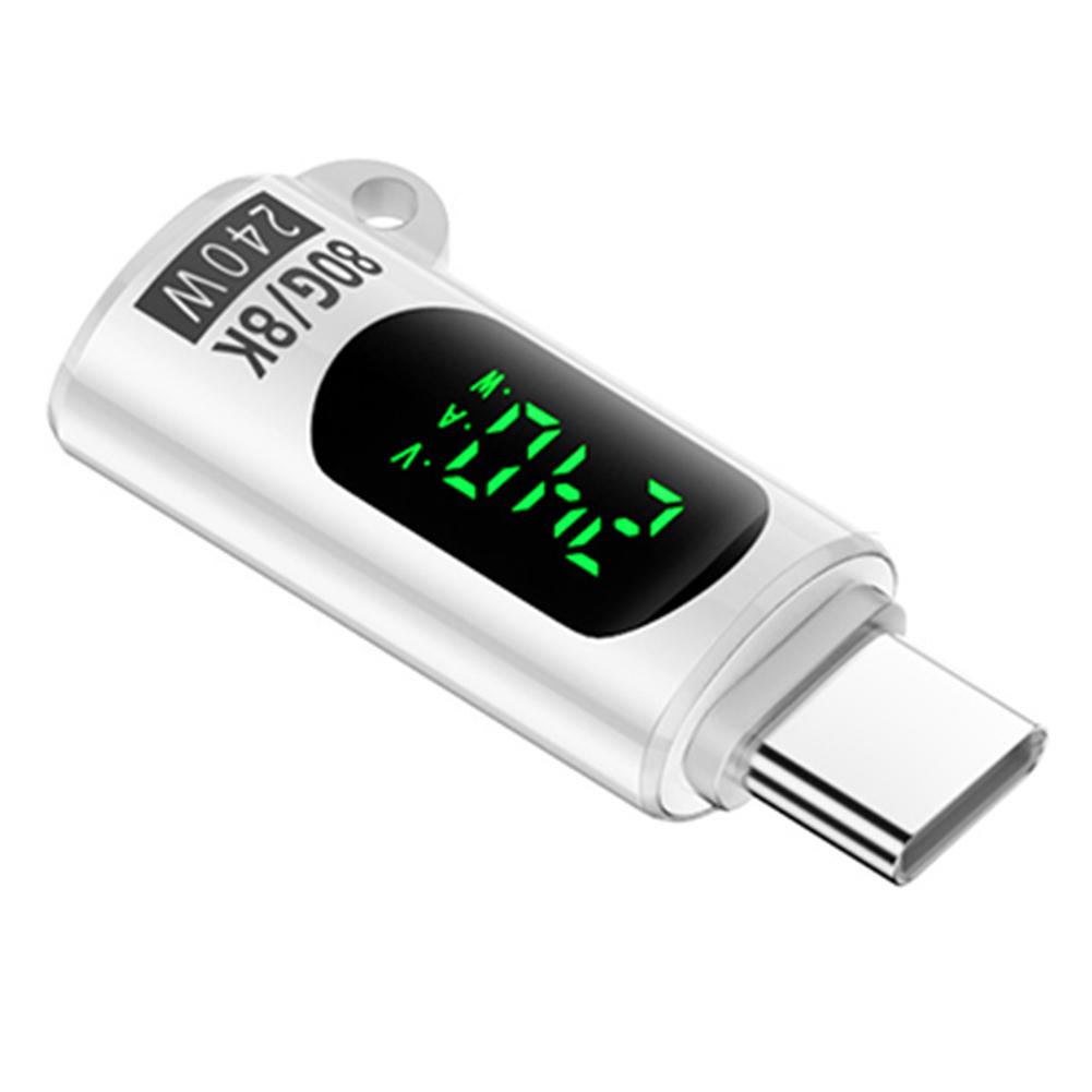 Digitaler Typ-C-Adapter 8K 60Hz Datenübertragungswandler 80 Gbit/s PD 240W USB-C-Adapter USB-C-Erweiterung für iPhone 16