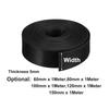 Solid Rubber Neoprene Rubber Sheet Rolls Black Sealing Padding Durable Seal Strips