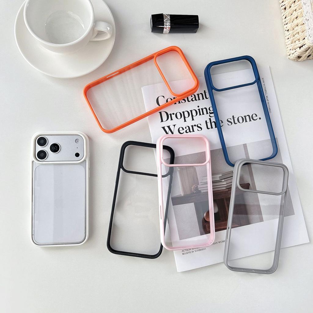 17 Applicable iPhone16promax 2-in-1 matte 15 groove 14 mobile phone case 13 anti-drop 12 protective case 11