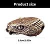 Snake Head Beads for Crafting Unique Charm Accessories and Paracord Enthusiast Gear Large Hole
