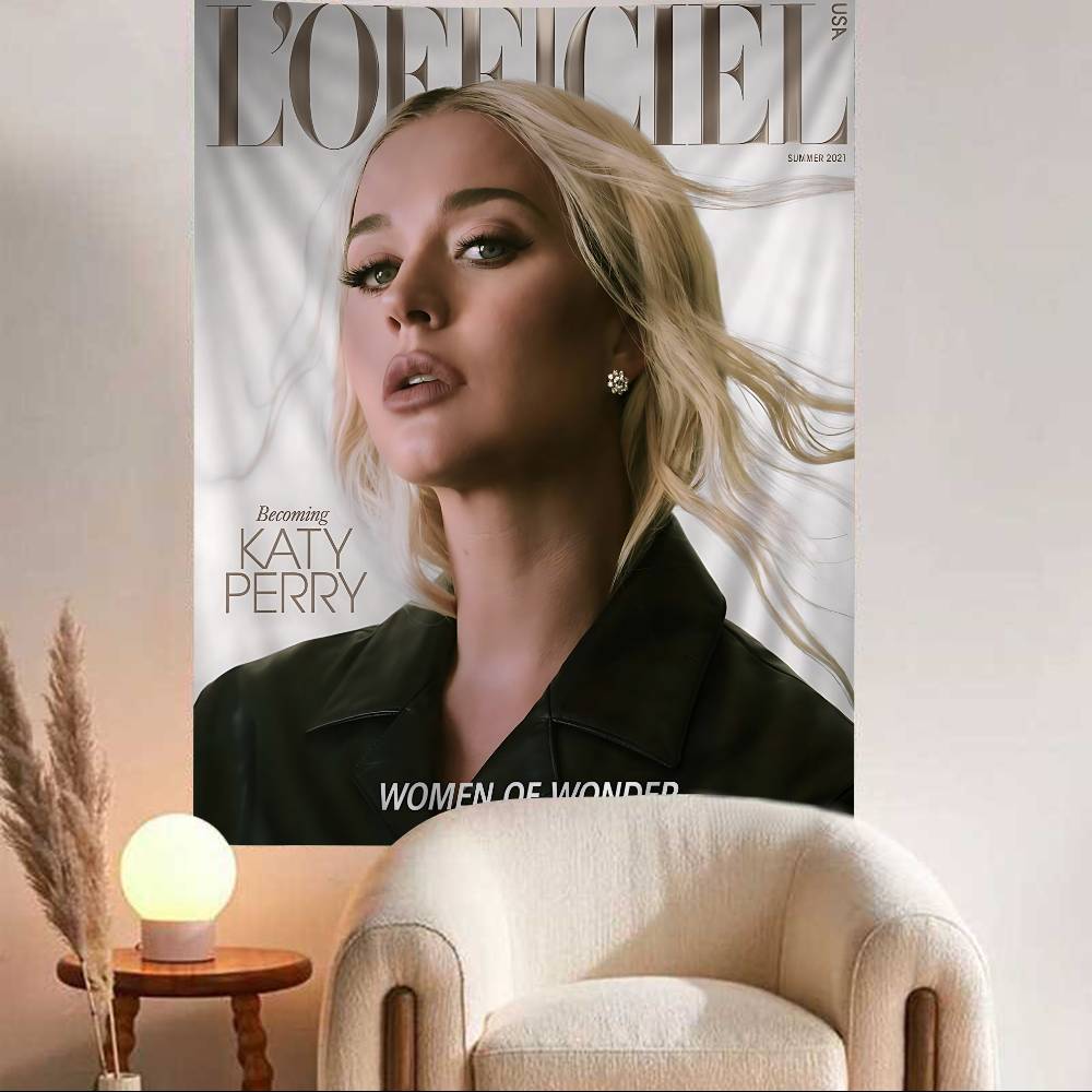 KATY PERRY Musik Wandteppich Heimdekoration Hippie Bohème Dekoration Divination INS Heimdekor